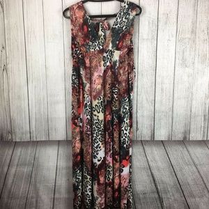 Stacey Summers Multi Color Animal Print Size 2X